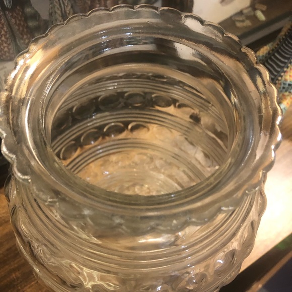 Vintage Clear Glass Vase - Picture 4 of 8